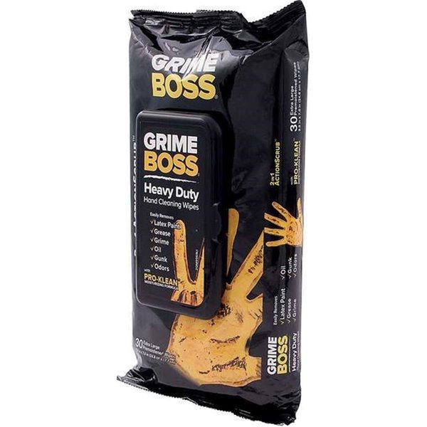 Allstar Grime Boss Cleaning Wipes, 30PK ALL12016